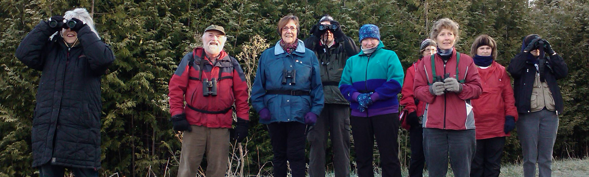 Bird watching group